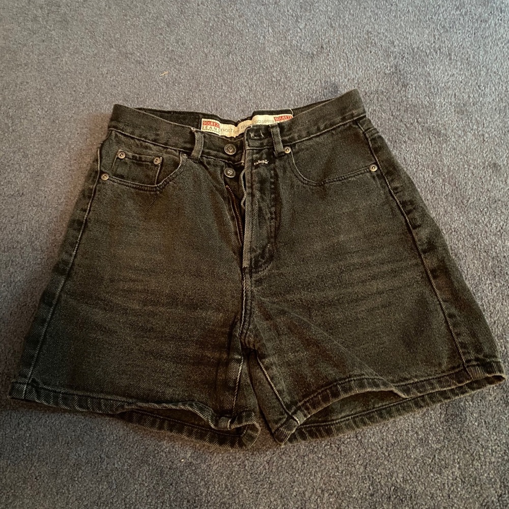 Light black denim jeans